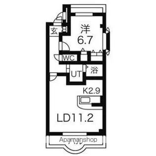 キャトル・セゾンⅡ【3階】の間取り
