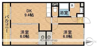 アウスレーゼ【2階】の間取り