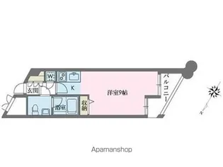 ドゥーエ学芸大学【3階】の間取り