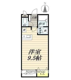 ポスト&ビーム木の家B【2階】の間取り
