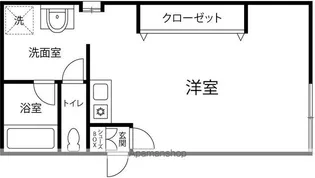 エスポワール8【101号室】の間取り