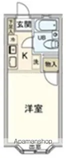 クロノス船橋日大前【1階】の間取り