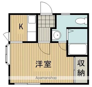 パレスアクアマリン大形【1階】の間取り
