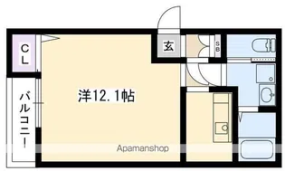 ALEGRIA寝屋川平池町【1階】の間取り