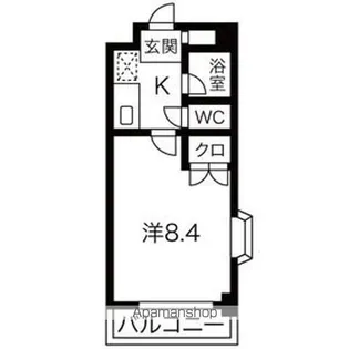 シティライフ打越【1階】の間取り