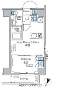 パークアクシス大塚サウスレジデンス【2階】の間取り