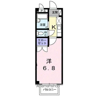 エスペランサA【2階】の間取り