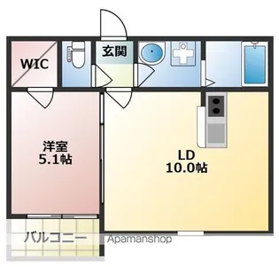 SunMark次郎丸Ⅲ【2階】の間取り