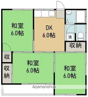第二菅野アパート【2階】の間取り