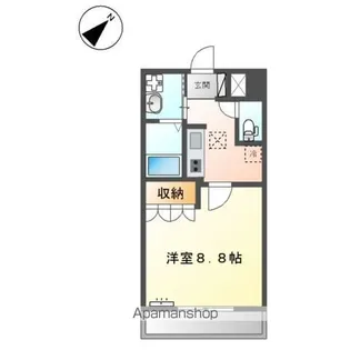 ラ・シャトー・リヨ【1階】の間取り