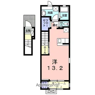 クレイン・ヒル A【2階】の間取り