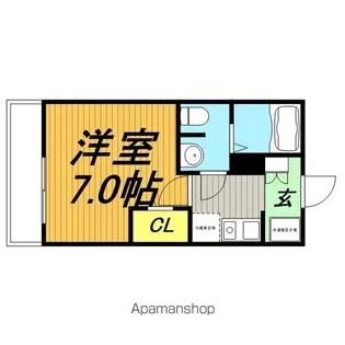アジュールⅡ【1階】の間取り