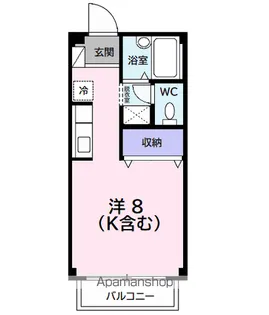 ジュネス【1階】の間取り