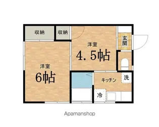 タカラハウス【2階】の間取り