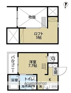 ラウレアハイツ【2階】の間取り