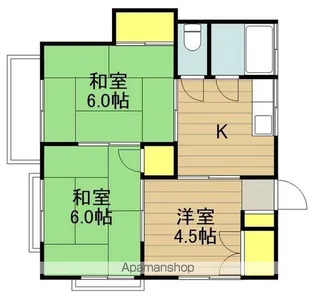 3Kの間取り画像