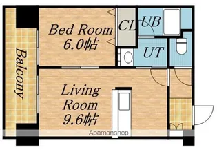 パシフィック元町パッセージ【3階】の間取り