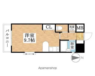パルテンツァ【5階】の間取り