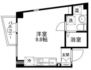 翔・北根【103号室】の間取り