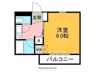 NESPALD春岡【2B号室】の間取り