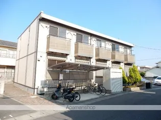 岡山県岡山市南区新保【テラスハウス】の外観
