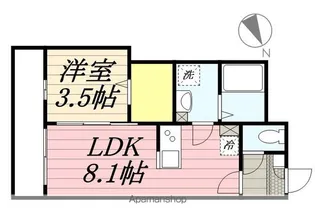 AJ新松戸017【3階】の間取り
