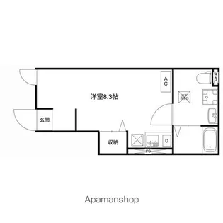 MQuarto梅郷I【1階】の間取り
