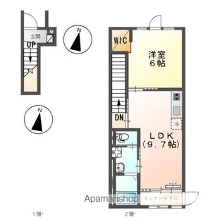 ANNA【202号室】の間取り