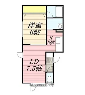 キープルーフ17【2階】の間取り