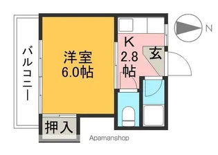 K−VILLAGE 東雲【2階】の間取り