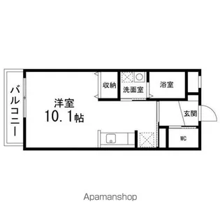 コンフォート永和台Ⅲ【103号室】の間取り