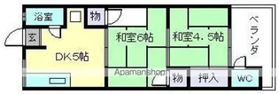 東宏荘【1階】の間取り
