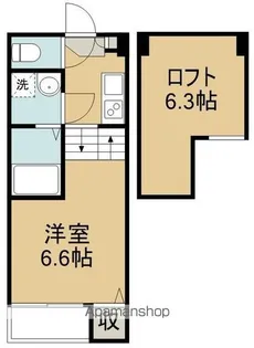 CLAIR福住【2階】の間取り