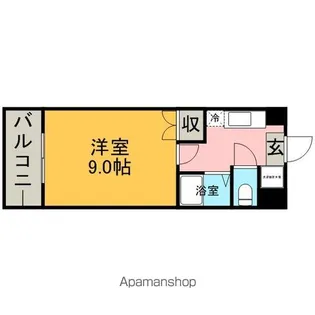 福岡県福岡市東区三苫4丁目【マンション】の間取り