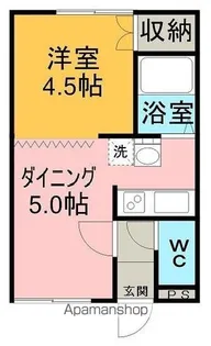 北海道網走市潮見8丁目【アパート】の間取り