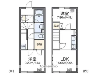 レオネクストハピネス3号館【101号室】の間取り