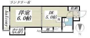 ブルーリーフ・K【4階】の間取り