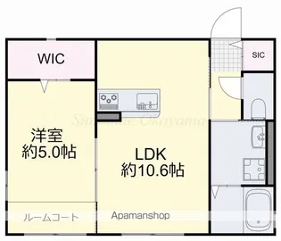 ジラソーレ【1階】の間取り