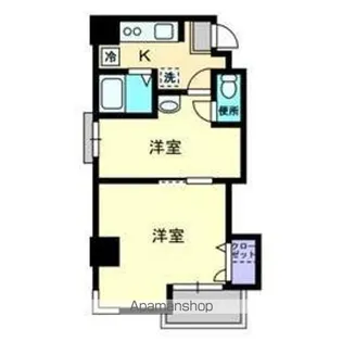 シティホワイト【701号室】の間取り