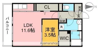 TRECCA【1階】の間取り