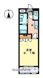サンモールSAKAI【1階】の間取り