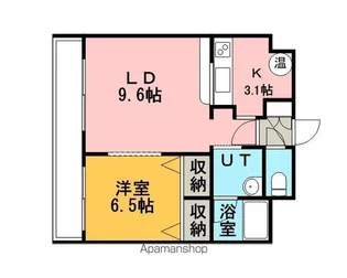 レジェンドグレイス【402号室】の間取り