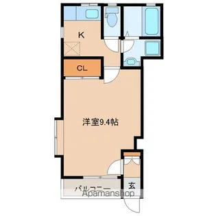 コンフォート メゾン プラム【1階】の間取り