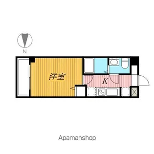 レアレジデンス稲毛【2階】の間取り