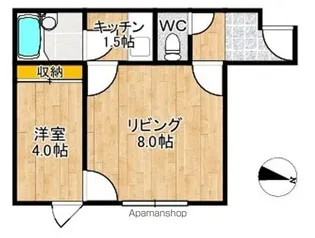 クラッシーⅤ【103号室】の間取り