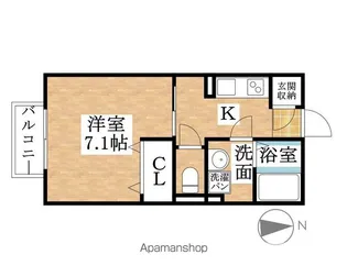ローザ フェリーチェ【2階】の間取り