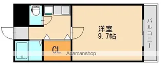 BANKSY多の津【101号室】の間取り