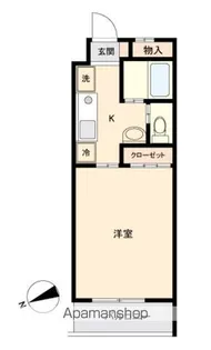 グランメゾン七福【4階】の間取り