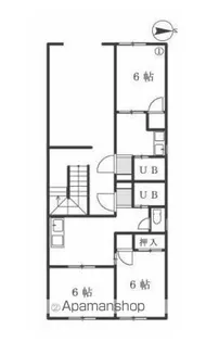 コート塩上Ⅱ【1階】の間取り