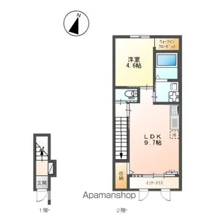 FARBE【2階】の間取り